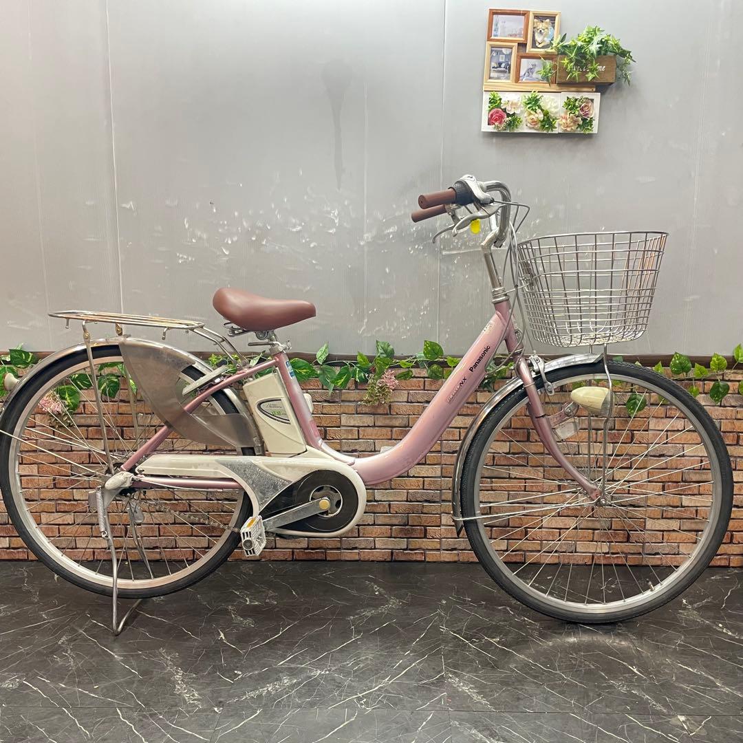 【88】電動自転車 Panasonic vivi NX 薄ピンク