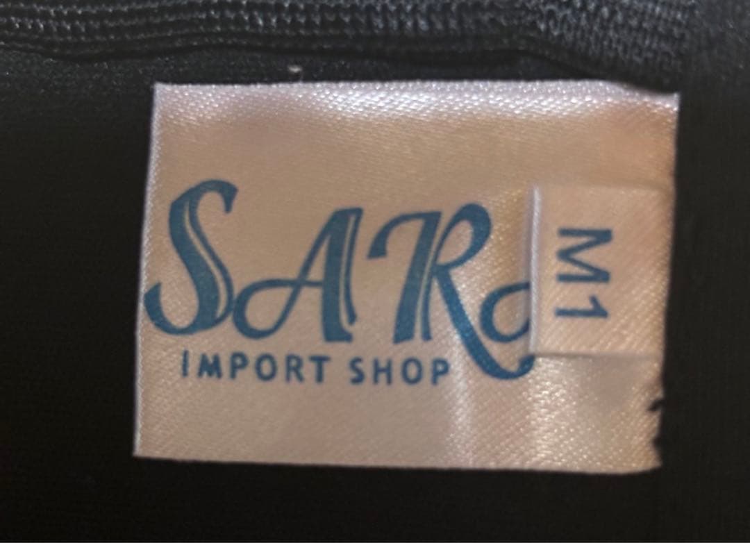 SAR IMPORT SHOP 黒 フラメンコ　フレアスカート Mサイズ