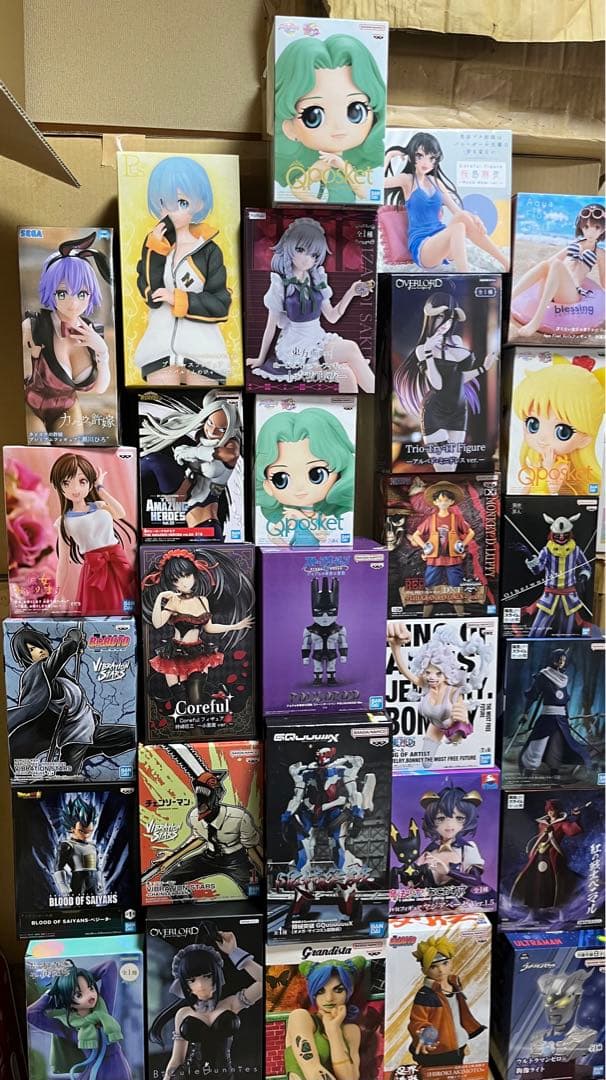 [箱凹み、破れ、色褪せあり] プライズフィギュア　28体