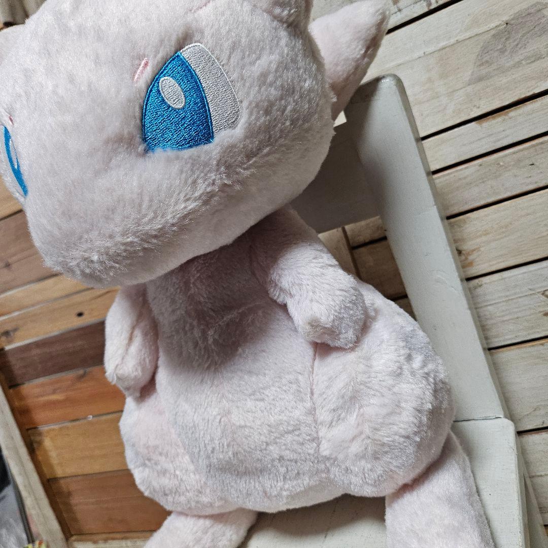 タカラトミー　ミュウ ぬいぐるみ　等身大　1／1 ミュウツーの逆襲 TOMY