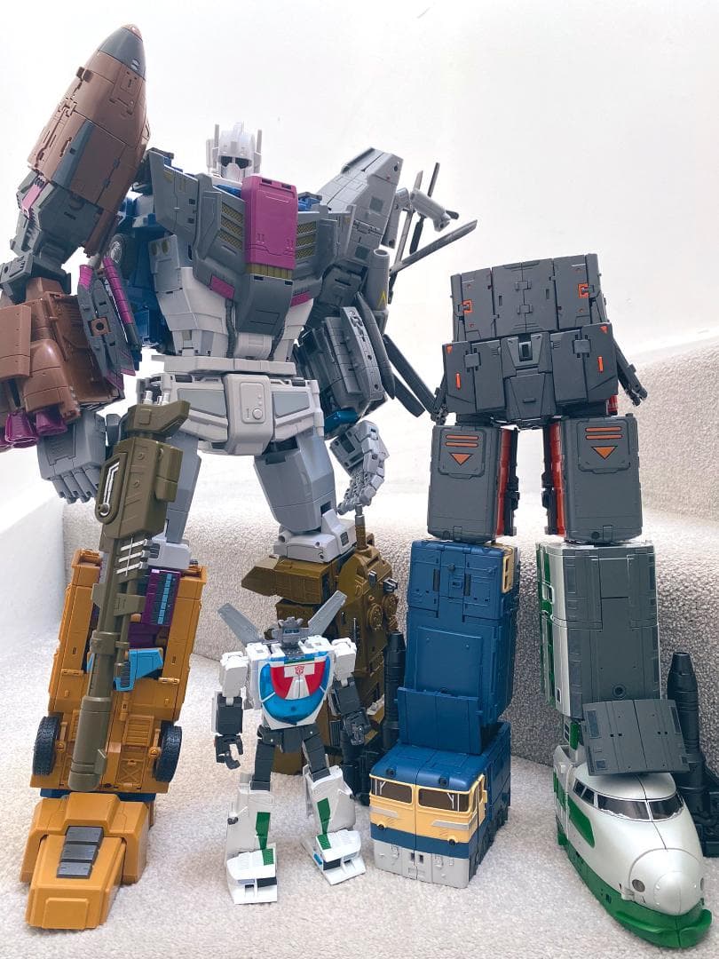 トレインボット風 ６体合体戦士ラディアトロン 新品未開封 トランスフォーマー