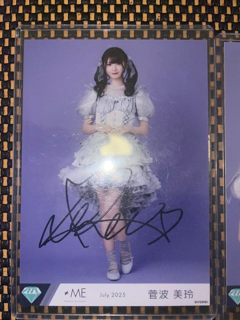 菅波美玲　モブノデレラ　直筆コンプ