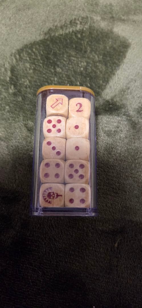 ウォーハンマー オールドワールド トゥームキング コア本無 フィンクスとダイス付