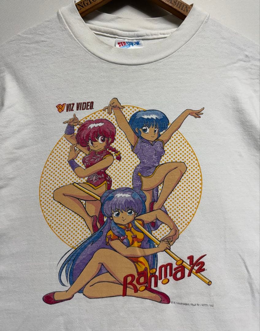 90s らんま1/2 Tシャツ USA製 XL ビンテージ