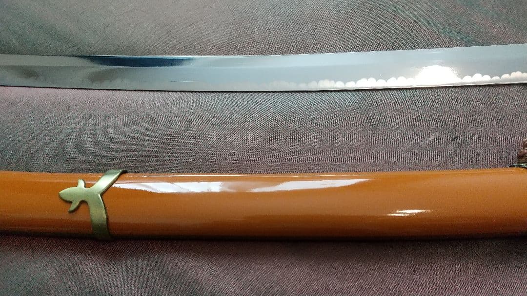 【金属刀身】髭切 模造刀 武具 日本刀 刀剣乱舞 コスプレ 太刀 模擬刀 刀剣