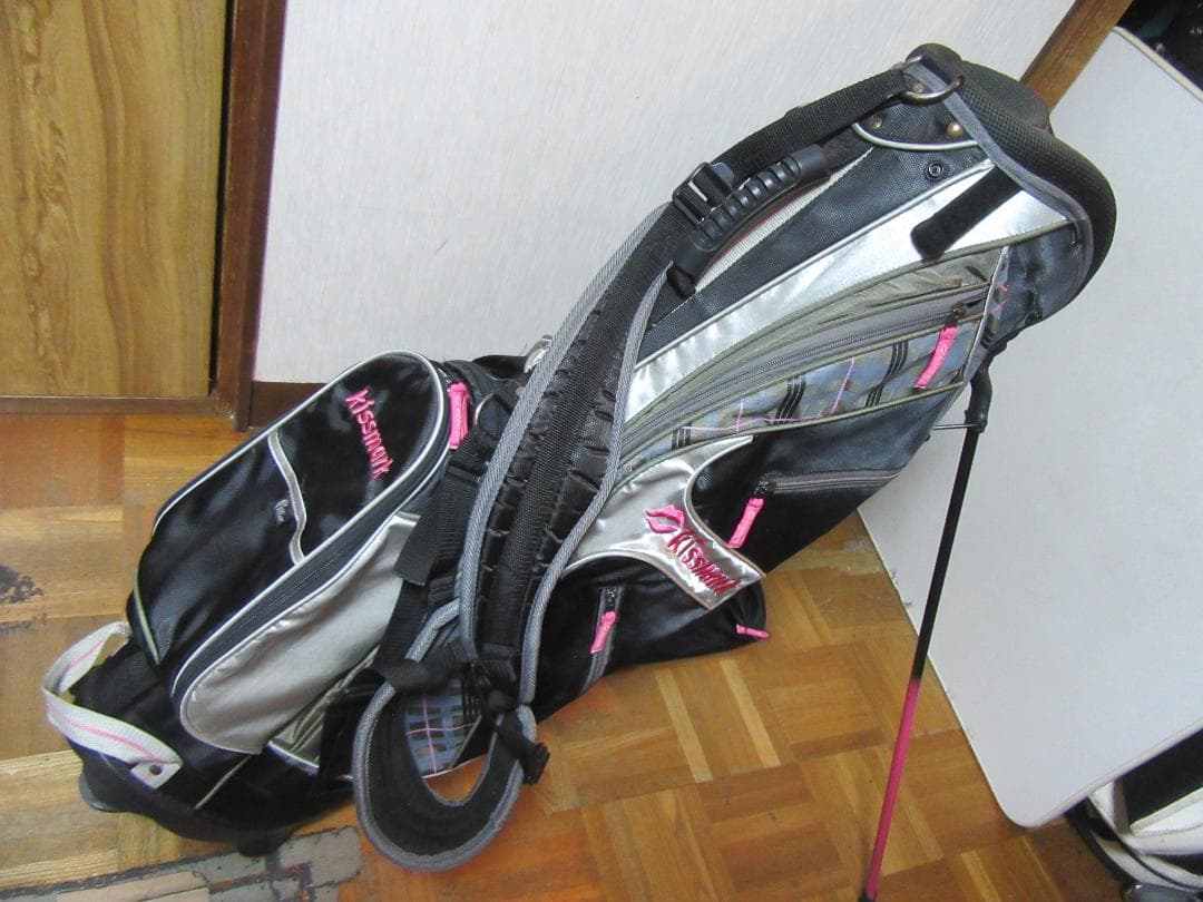 ★希少★kissmark★キスマーク★スタンドバック★黒★