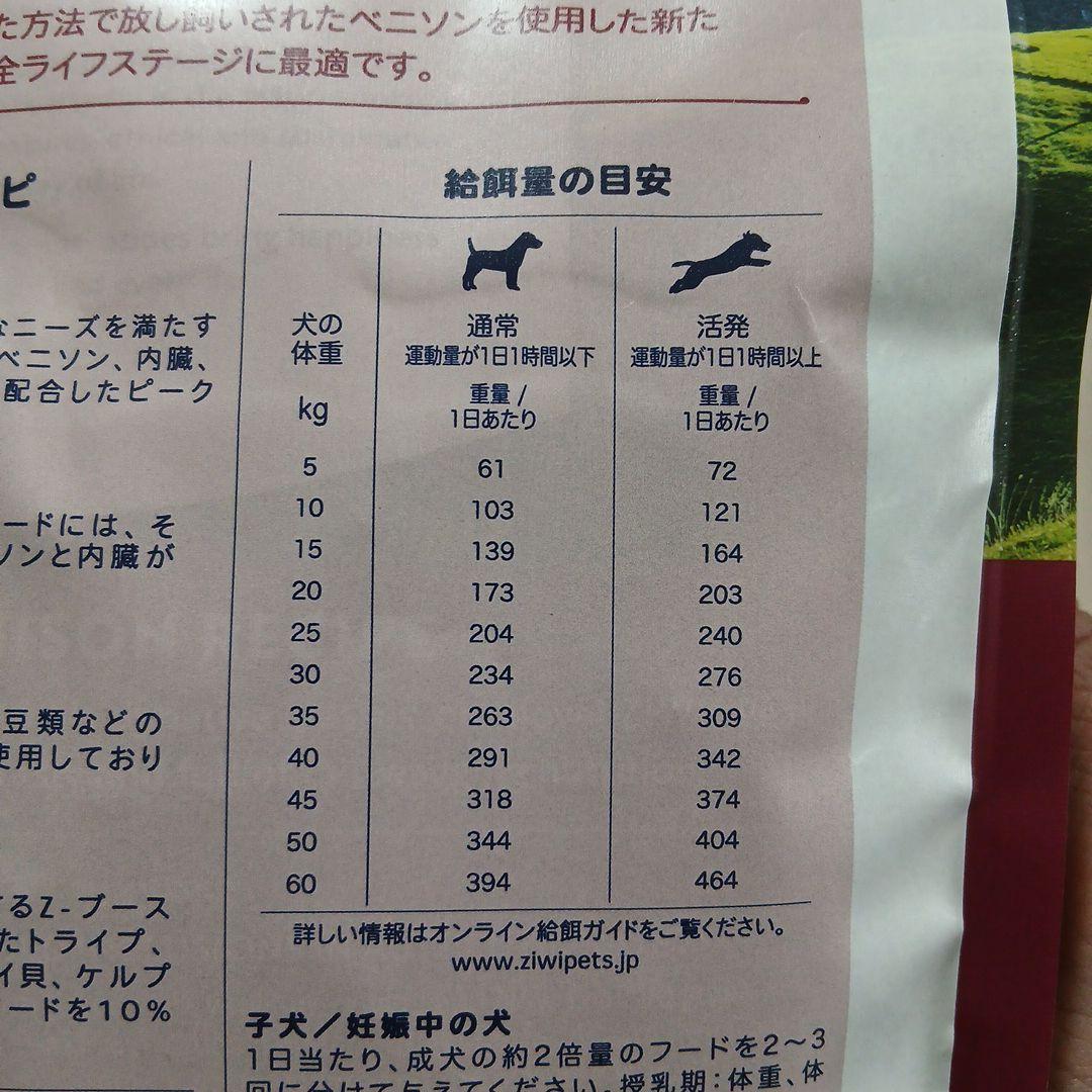 ZIWI Peak ベニソンレシピ 2.5kg