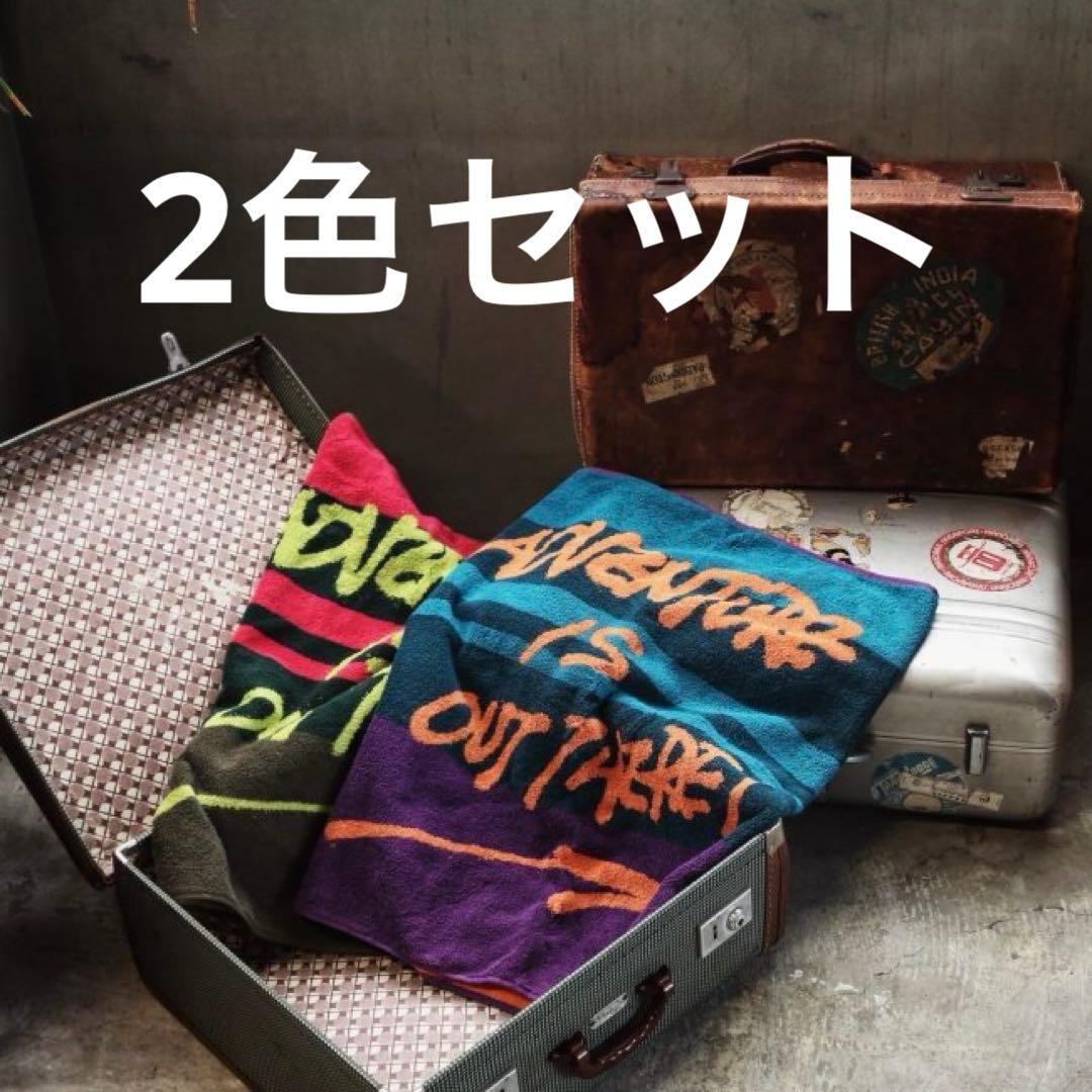 ネイタルデザインADVENTURE BEACH TOWEL M ブランケット