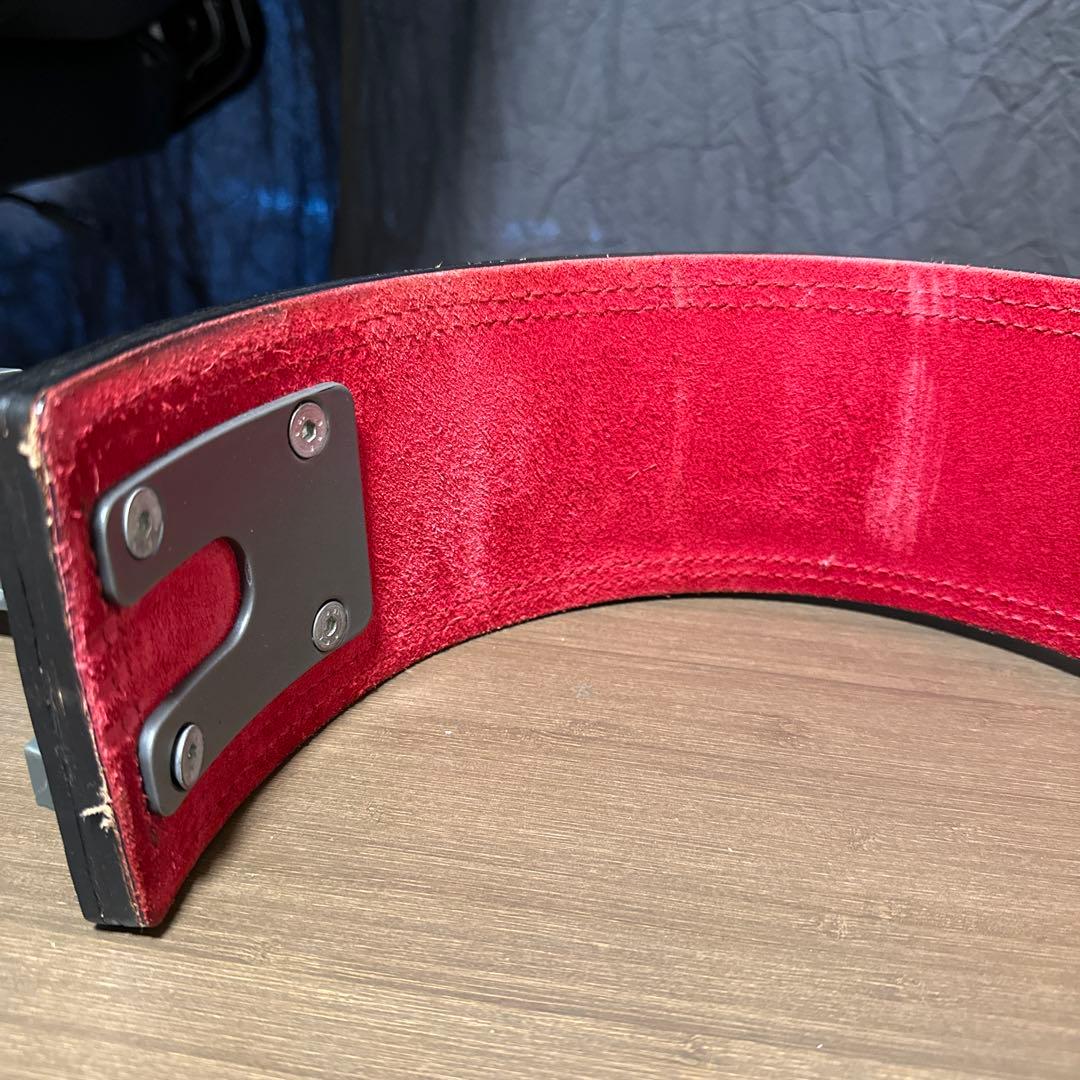 SBD トレーニング・パワーベルト ブラック/レッド