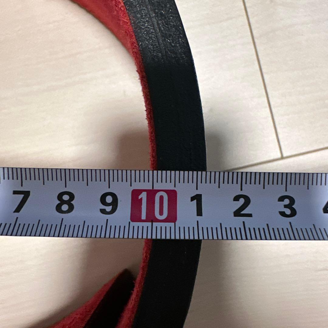 SBD トレーニング・パワーベルト ブラック/レッド