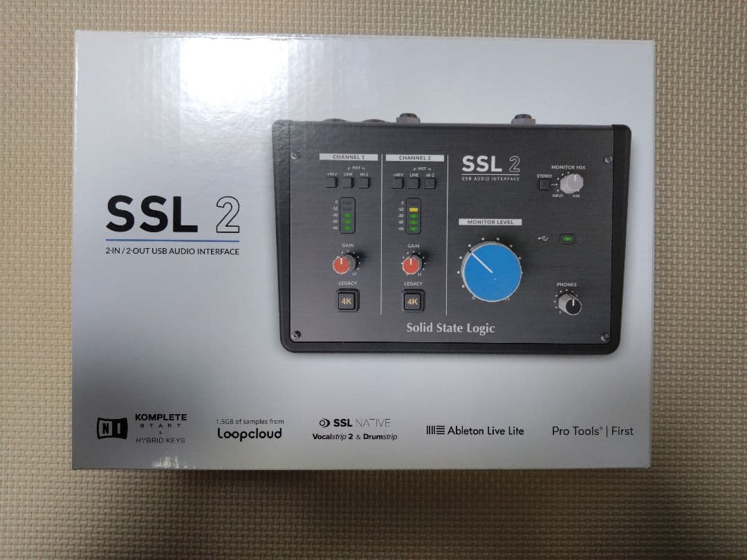DTM・DAW Solid State Logic SSL 2 USB yamamoto