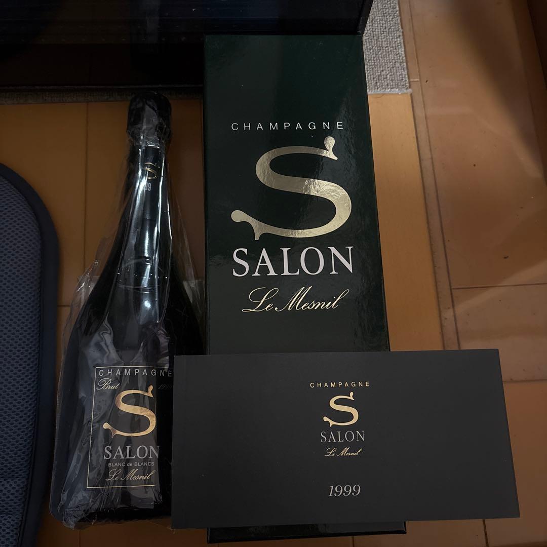 サロン 究極のシャンパン 1999 ① 大幅値引可 シャンパーニュ　紙箱