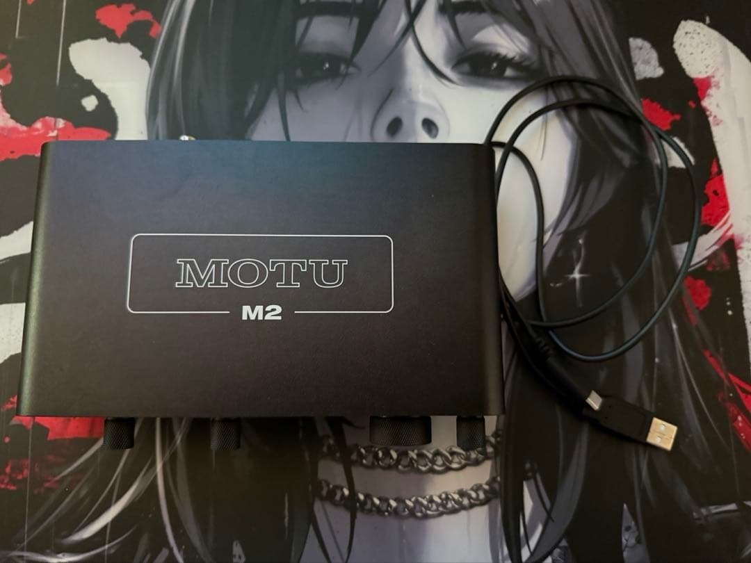 MOTU M2 2-in/2-out USBオーディオインターフェイス