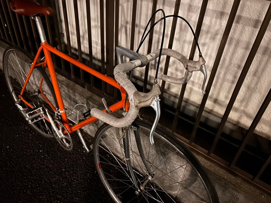 引き取り限定 クロモリロード マイウェイとやらのオリジナルフレーム