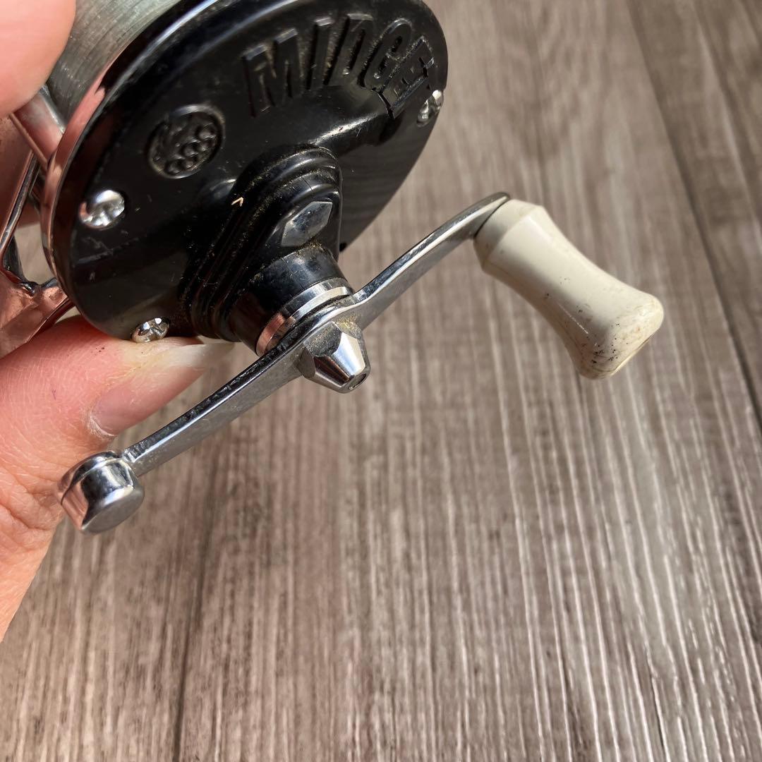 3F 希少・当時物【OLYMPIC】MIDGET 小型リール 釣具 ヴィンテージ