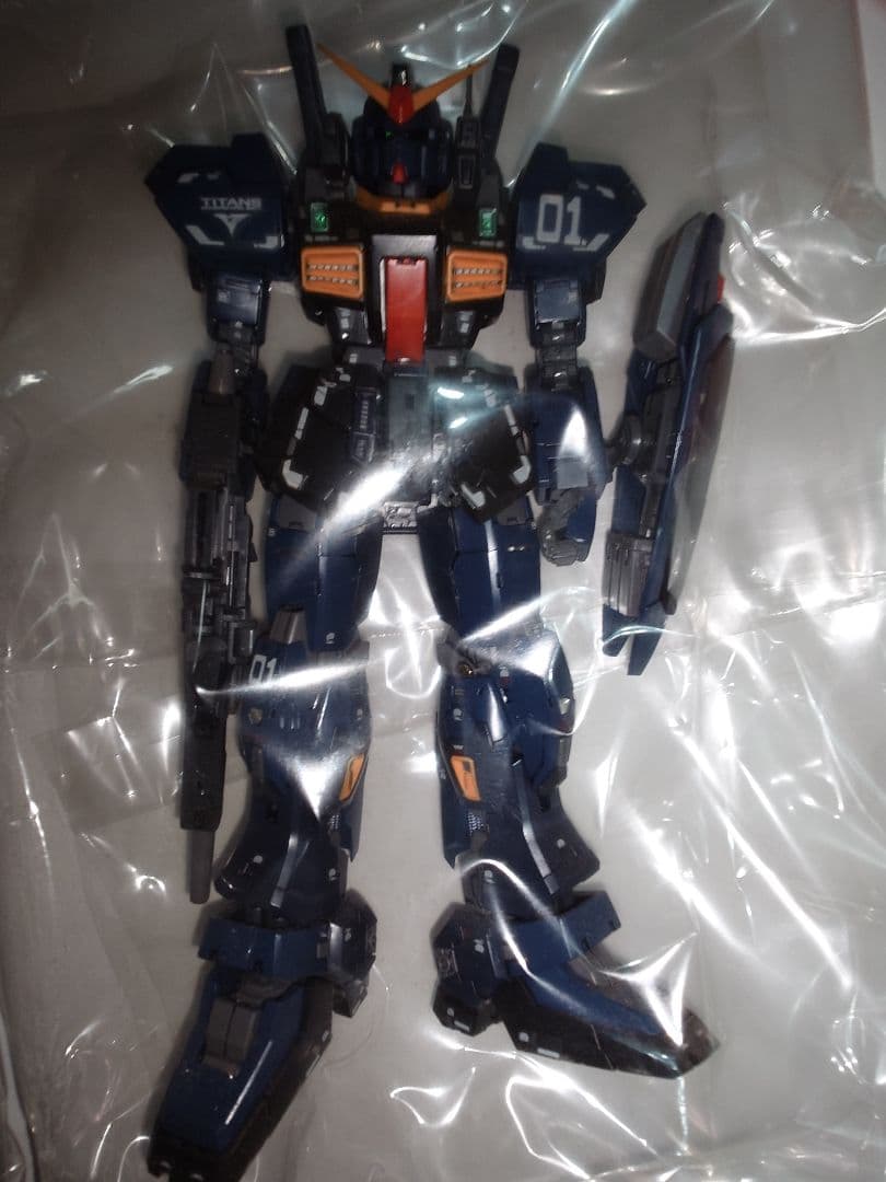 rGガンダムMarkIIティターンズ仕様1号機。2号機。3号機。セット（中古品）