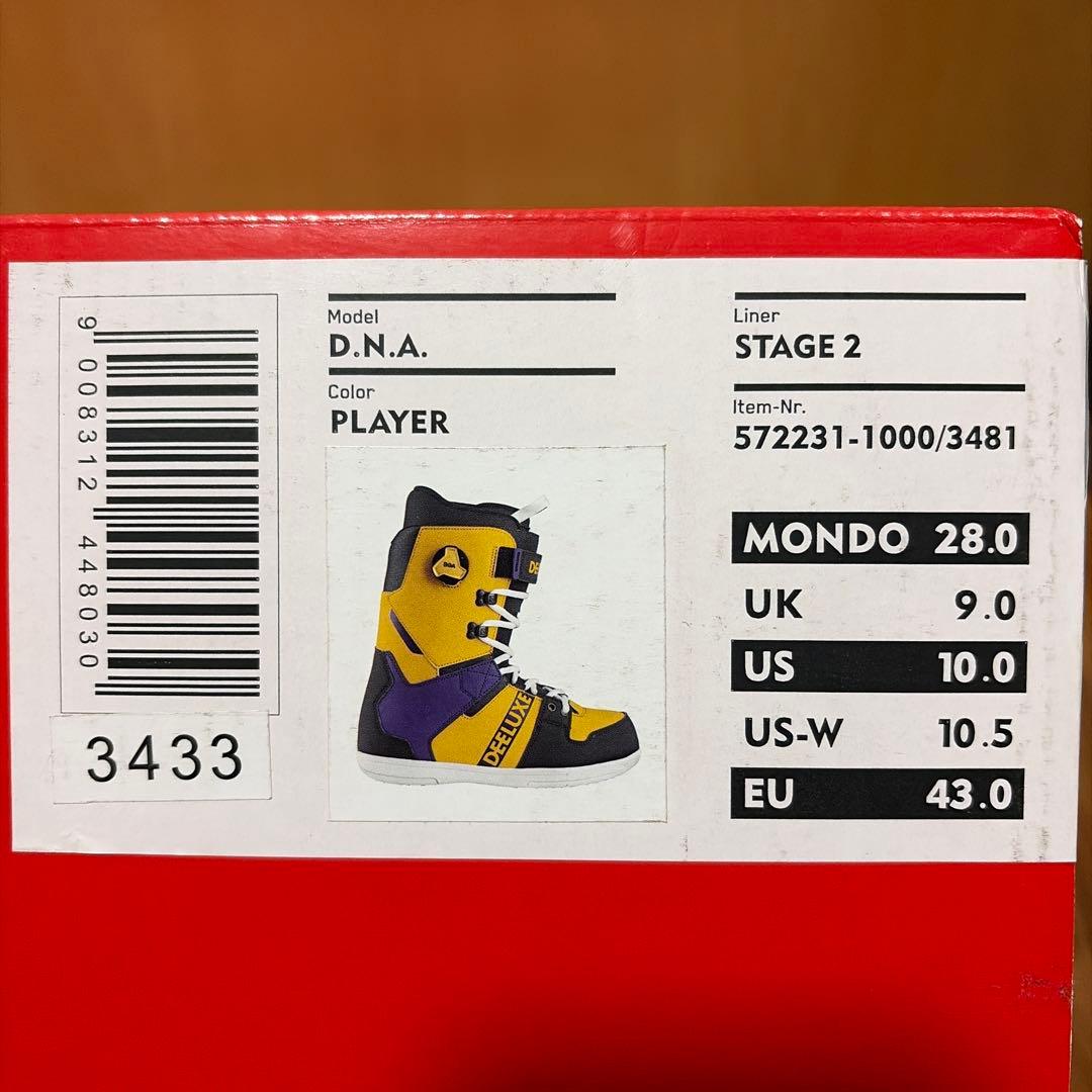 22-23 DEELUXE DNA PLAYER 28.0cm（ジャンク品）