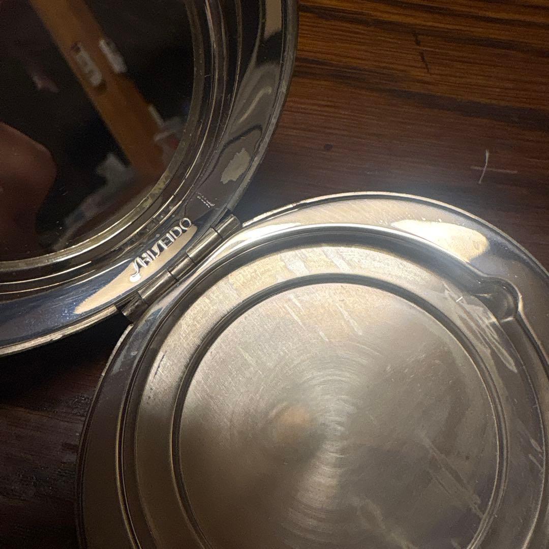 資生堂 SHISEIDO 純銀 106.5g コンパクト シルバー 刻印