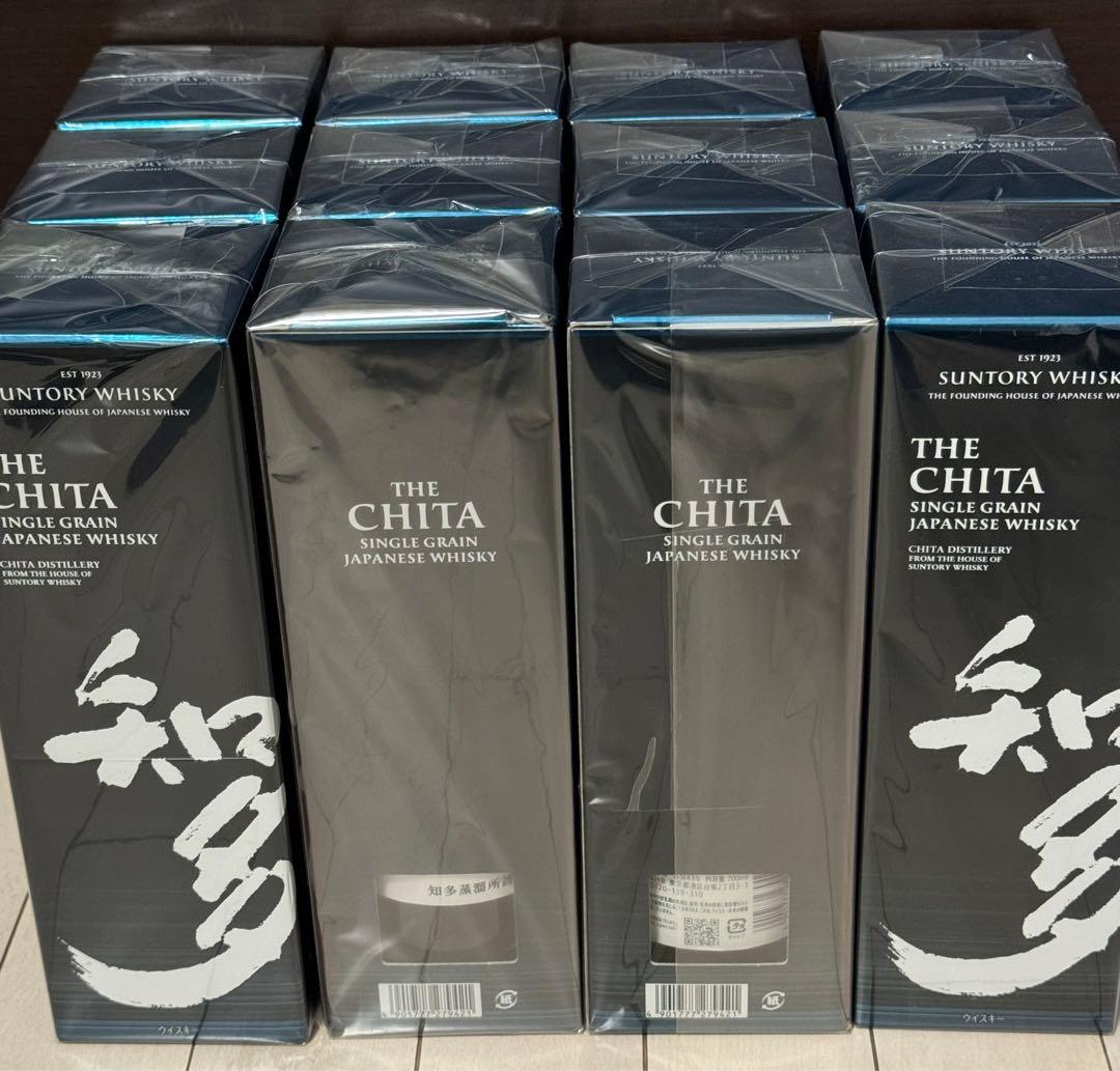サントリー　ウイスキー 知多　700ml 12本　化粧箱、フィルムラッピング付き