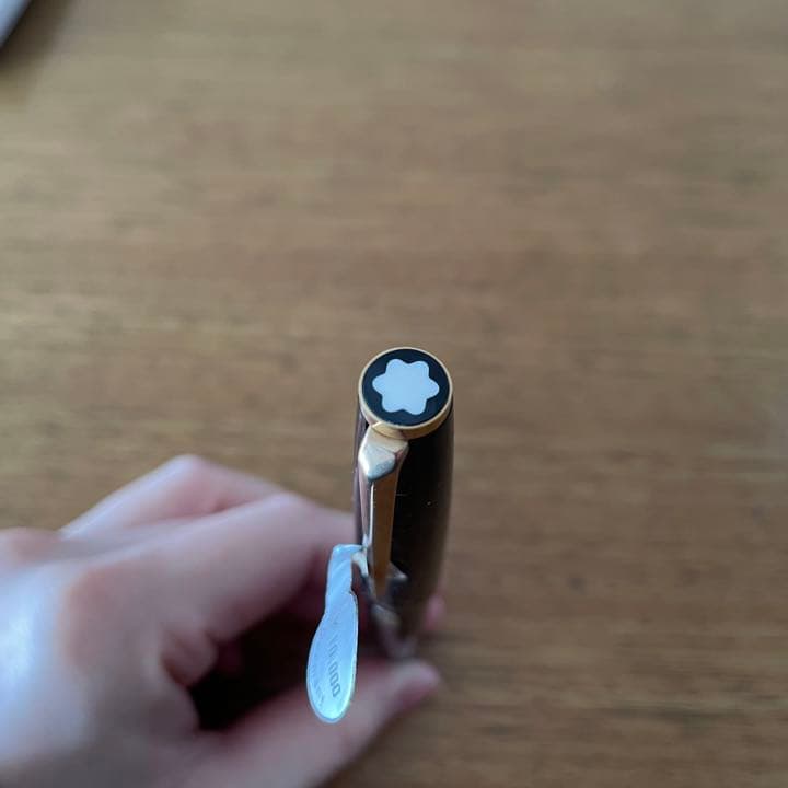 MONTBLANC モンブラン 万年筆 EF 黒 W-Germany 西ドイツ製