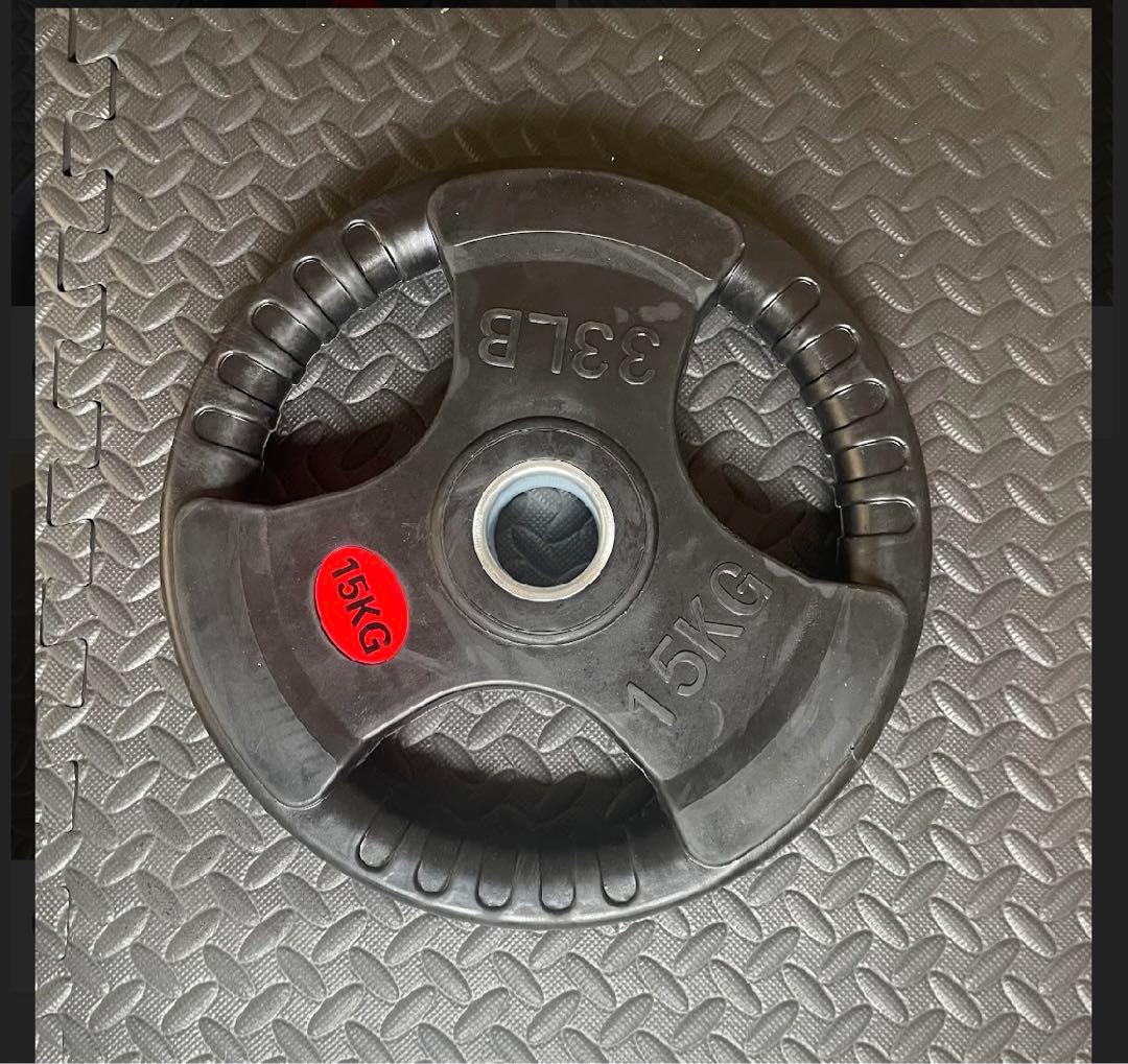 15kg ダンベルプレート 2枚セット 33LB