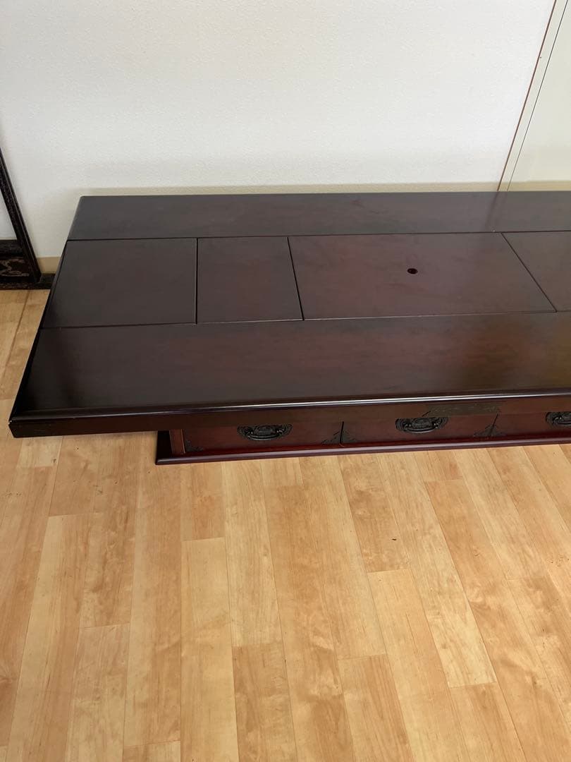 【昭和レトロ】囲炉裏テーブル　座卓　火鉢　関西火鉢　アンティーク　古民家　高級