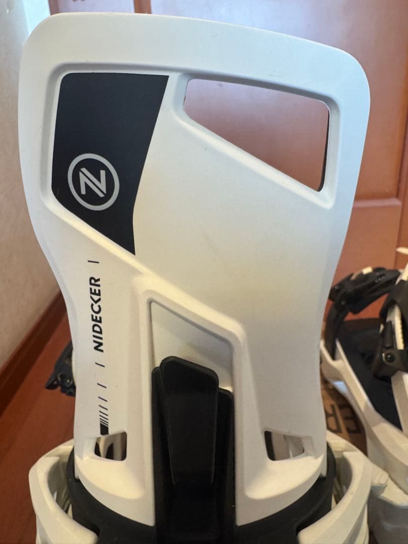 NIDECKER SUPERMATIC ビンディング Lサイズ ホワイト