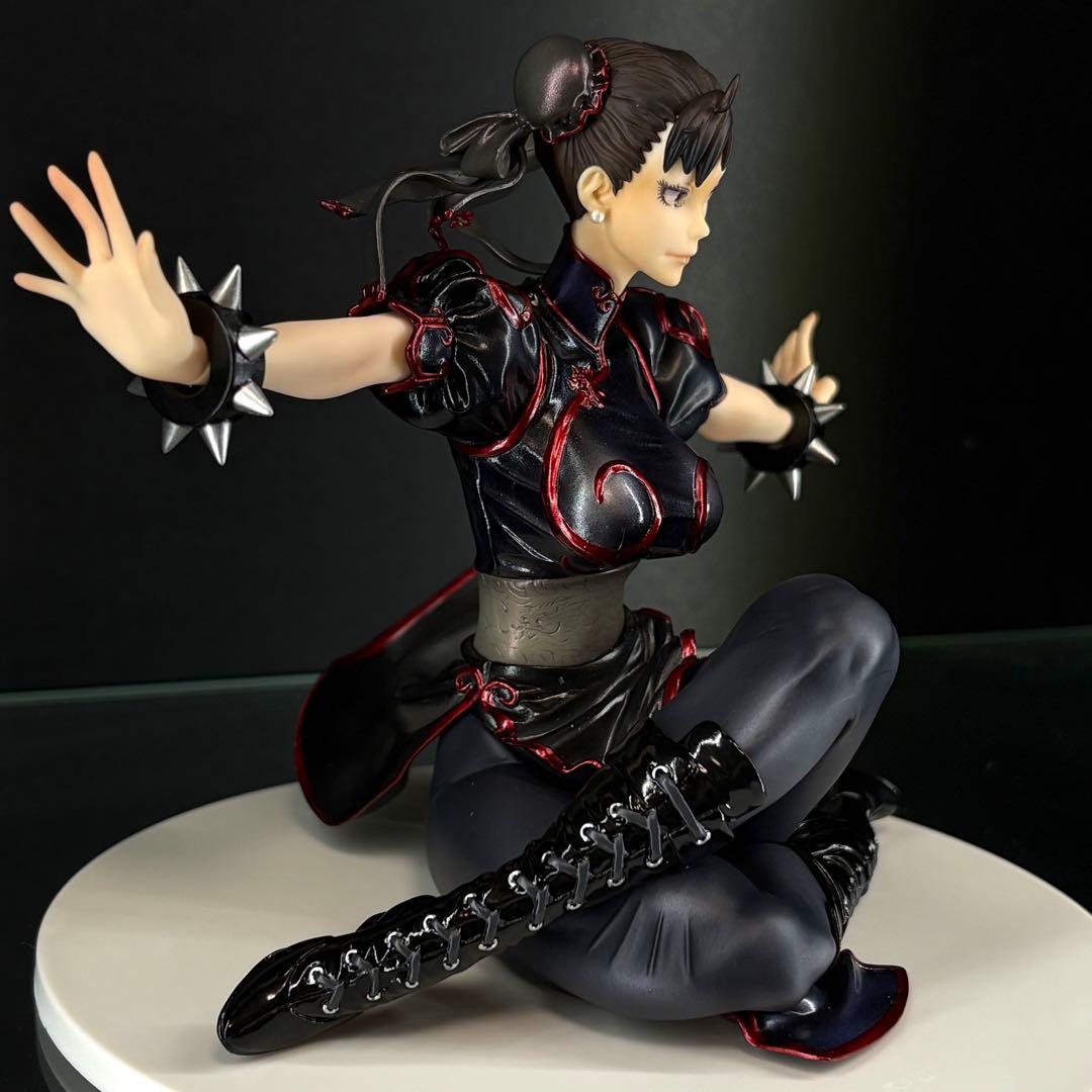 春麗 ブラックII 限定版「ストリートファイター」 1/8 フィギュア