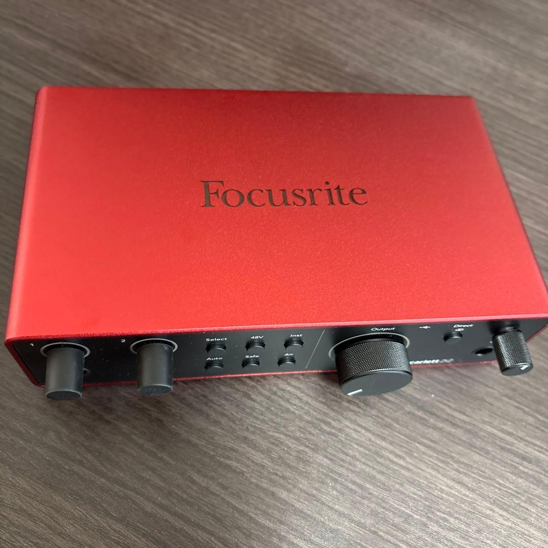 DTM・DAW FOCUSRITE Scarlett 2i2 Gen4