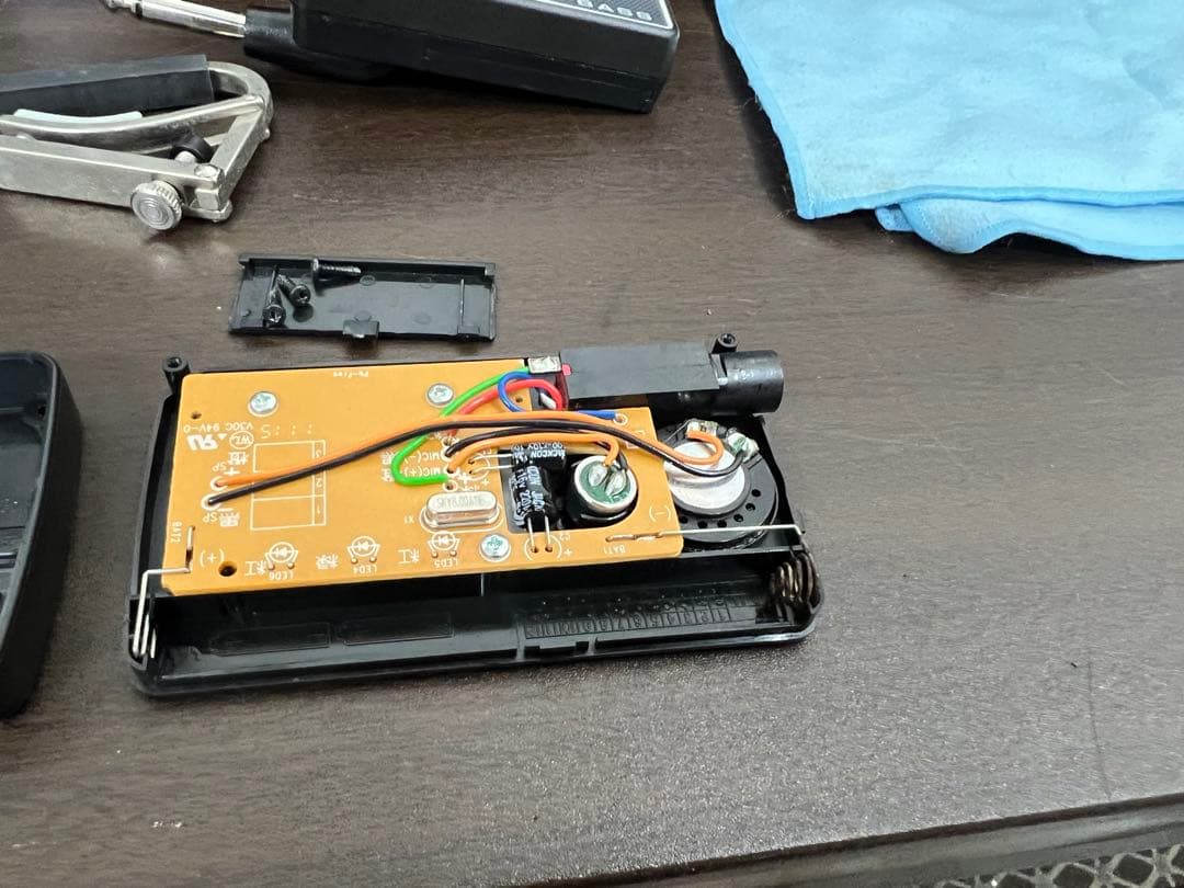 エレキベース cort ACTION　その他機器付