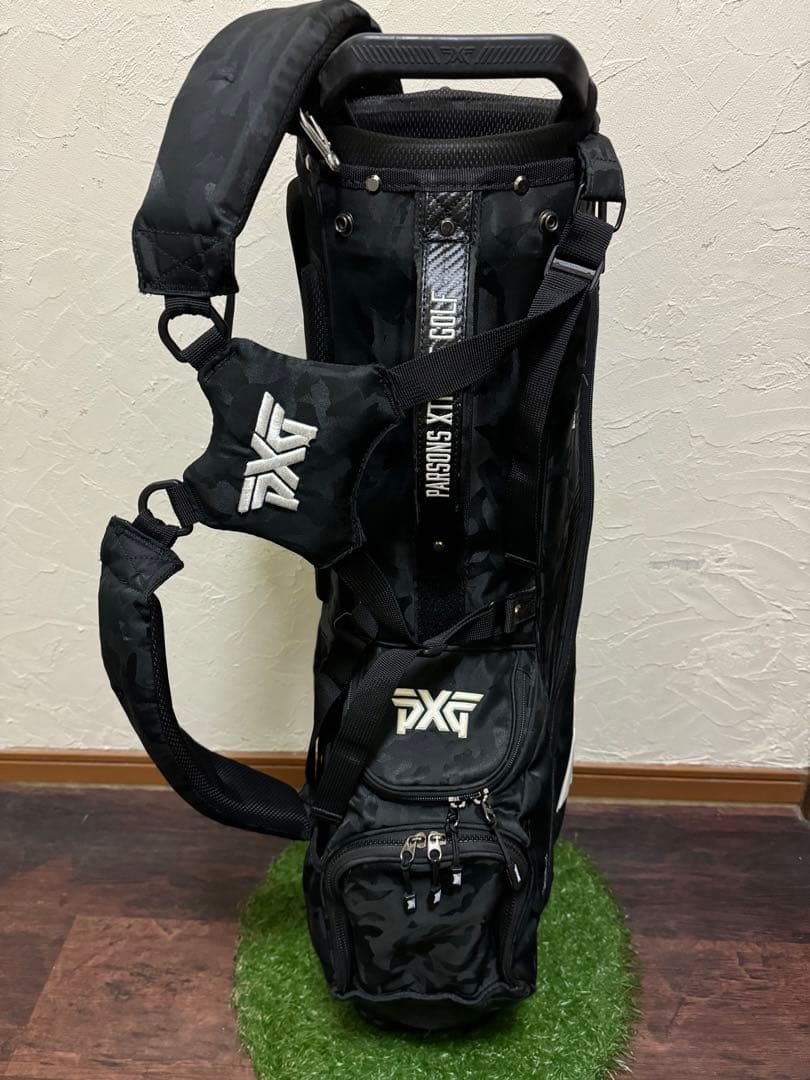 [Used] PXG GOLF軽量キャディーバック(スタンド型)カモフラージュ柄