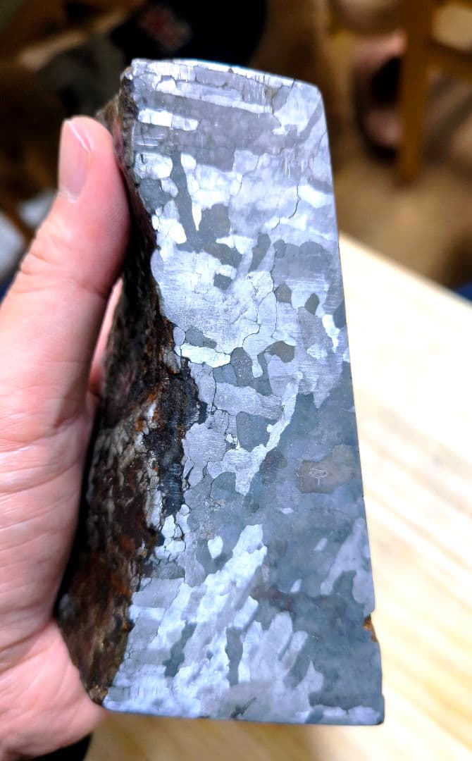 超大型 極上品質 カンポデルシエロ隕石 3kg 鉄隕石　パワーストーン 隕石