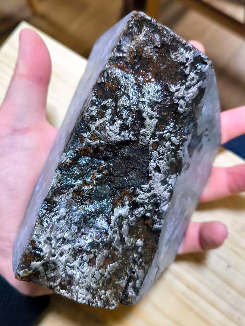 超大型 極上品質 カンポデルシエロ隕石 3kg 鉄隕石　パワーストーン 隕石