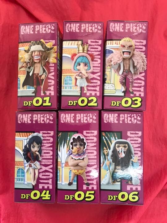 ワンピース ワールドコレクタブル　ワーコレ　ドンキホーテファミリー　6種セット