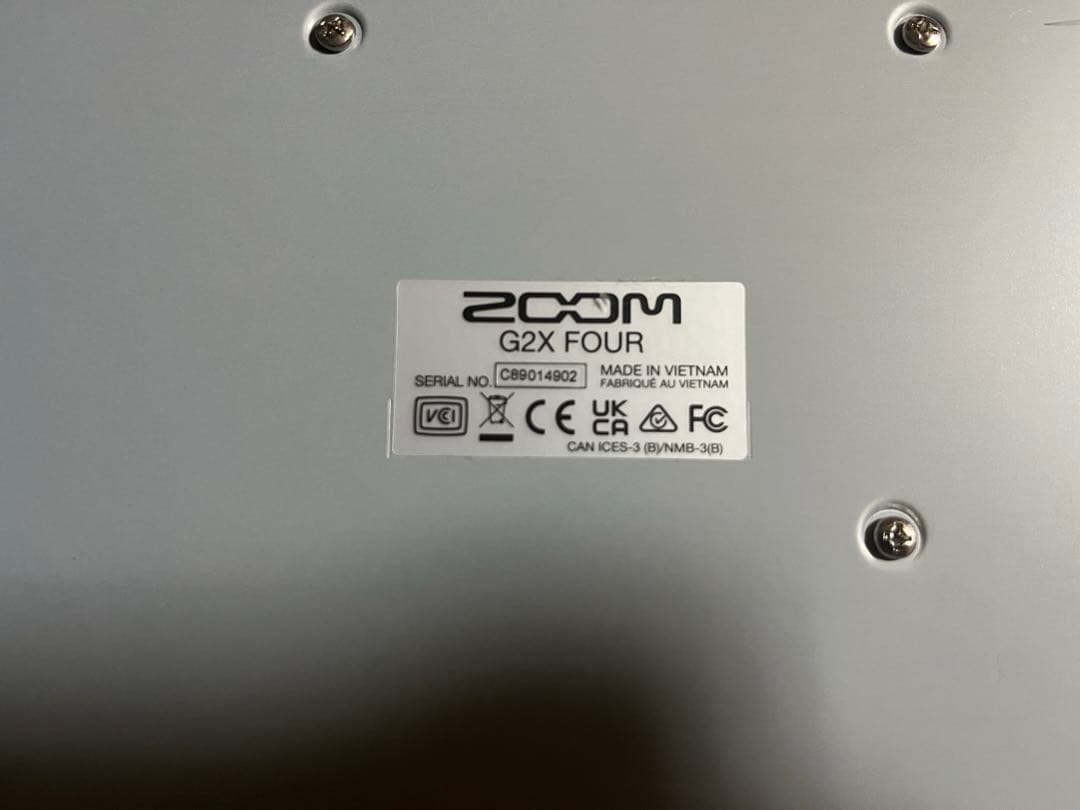 Zoom G2X Four マルチエフェクター