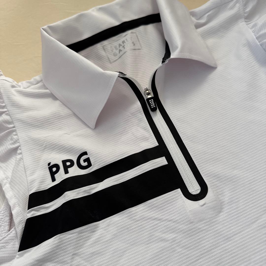 PEARLY GATES ゴルフシャツ ホワイト