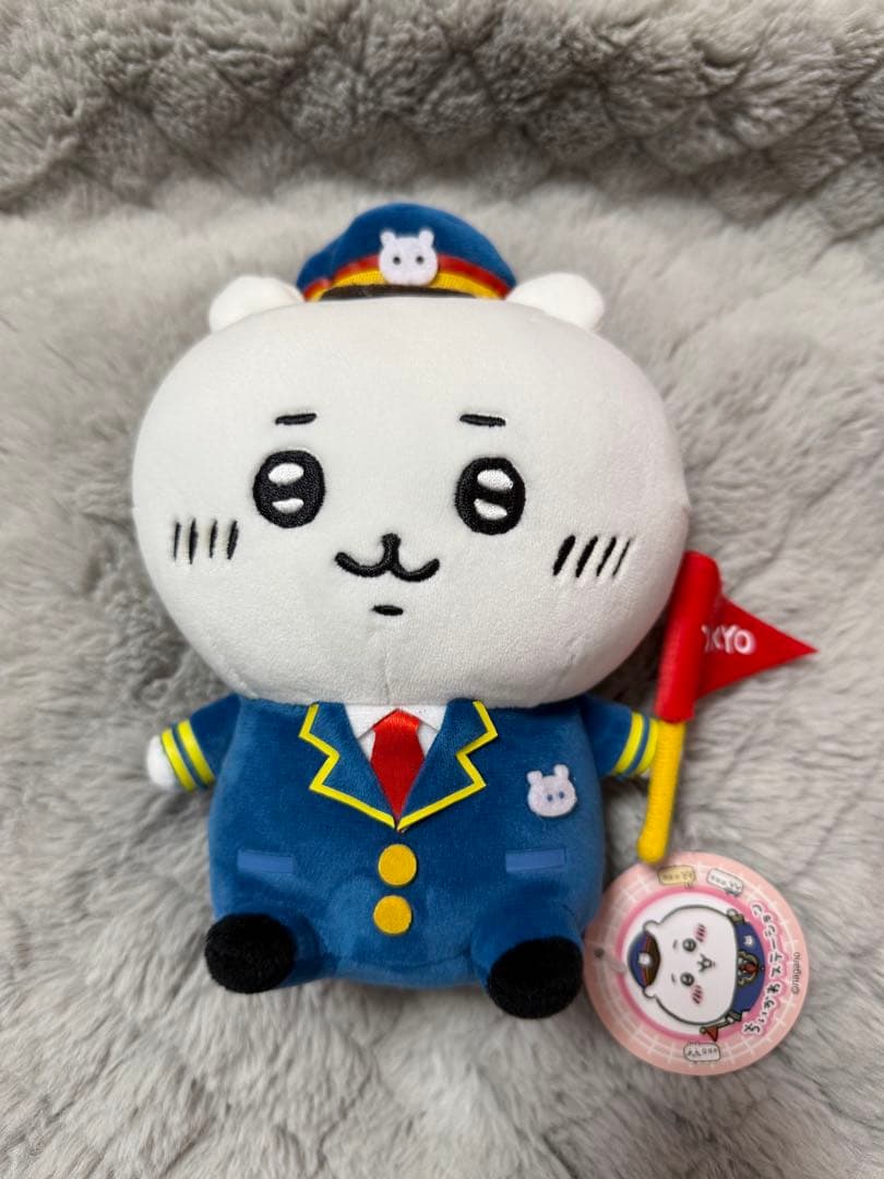 ちいかわ　駅員さんなぬいぐるみS