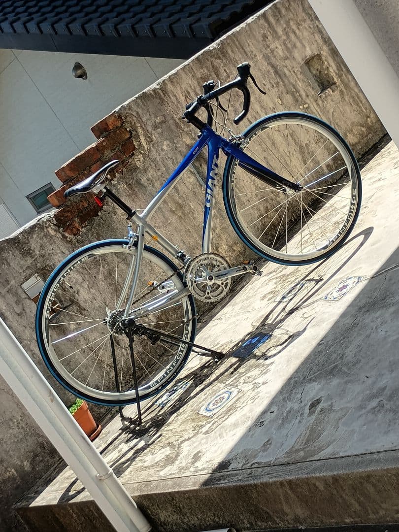 後藤　アルミフレーム 700C ロードバイク 青銀