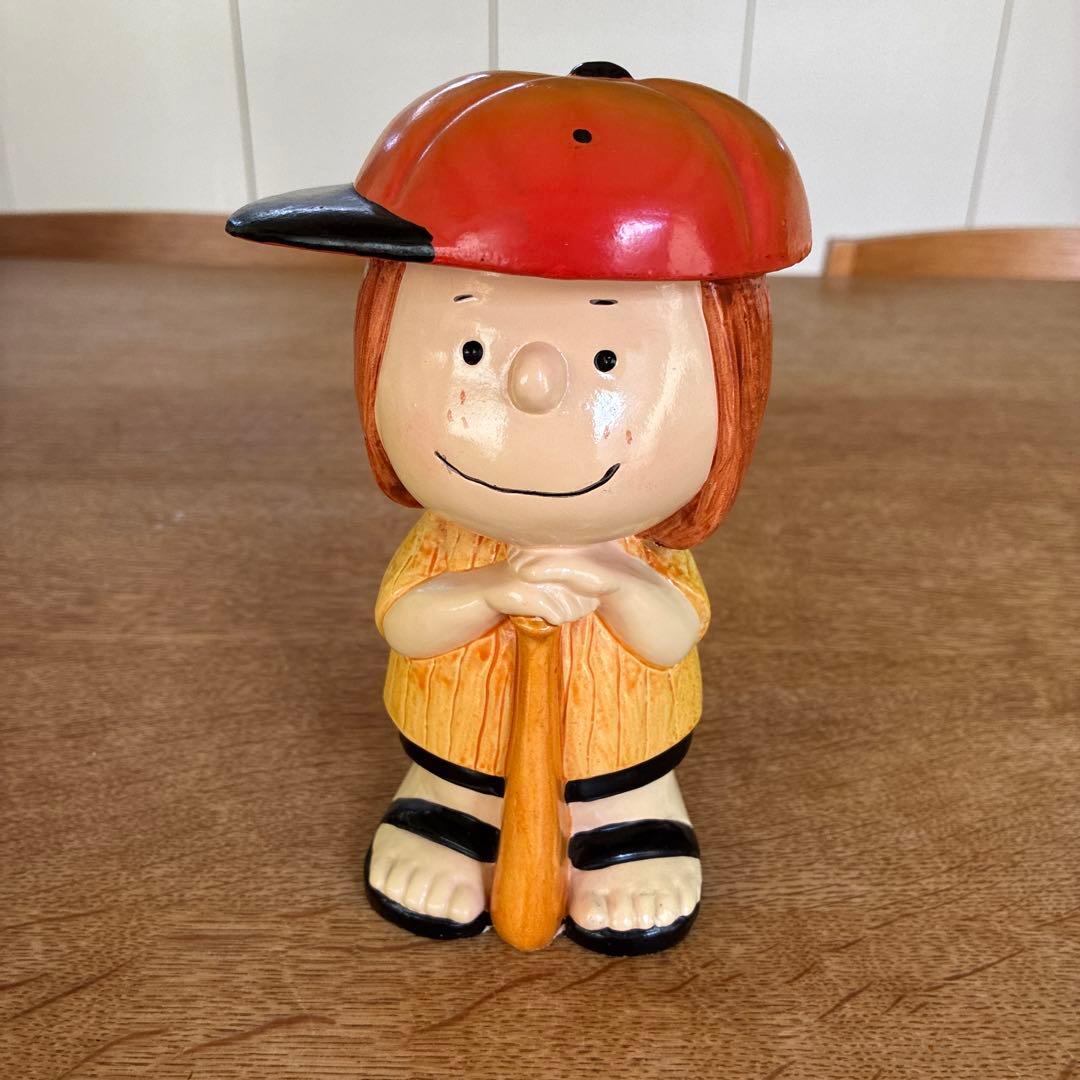 スヌーピ　ペパーミントパティ バンク　ベースボールシリーズ