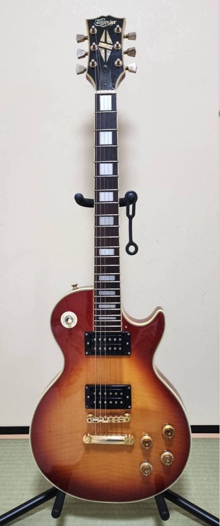 希少 Thunder サンダー 木曽鈴木 レスポールカスタム エレキギター