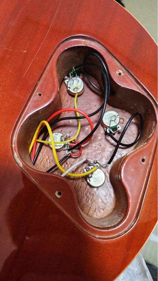 希少 Thunder サンダー 木曽鈴木 レスポールカスタム エレキギター