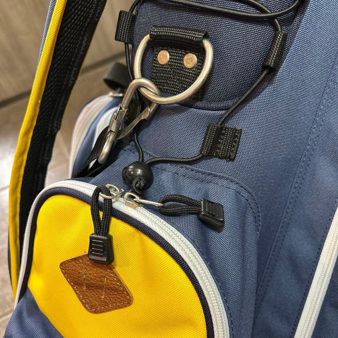 rough&swell キャディバッグ ネイビー カートバッグセット