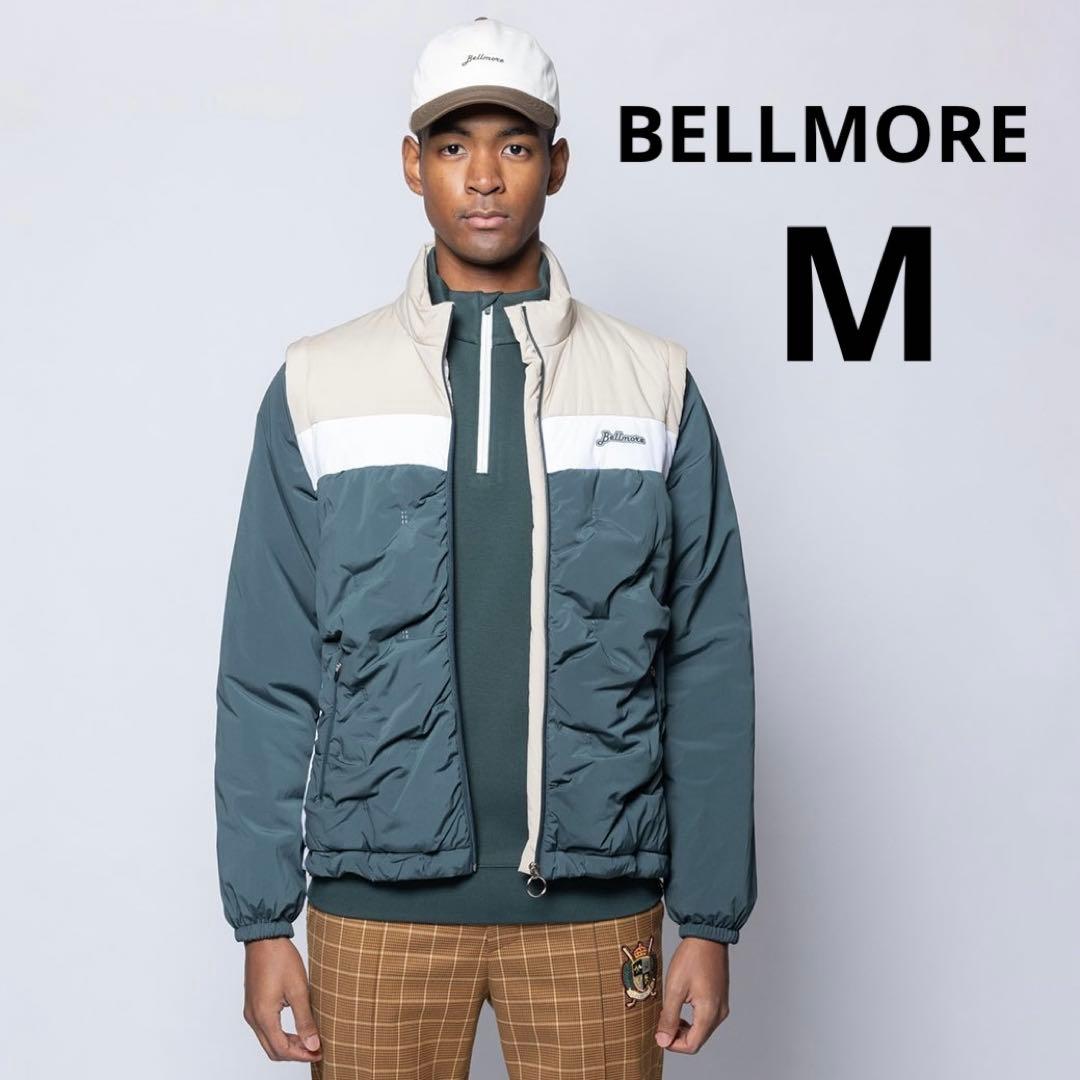 BELLMORE ベルモア　中綿ジャケット　ベスト　2way ゴルフ　M
