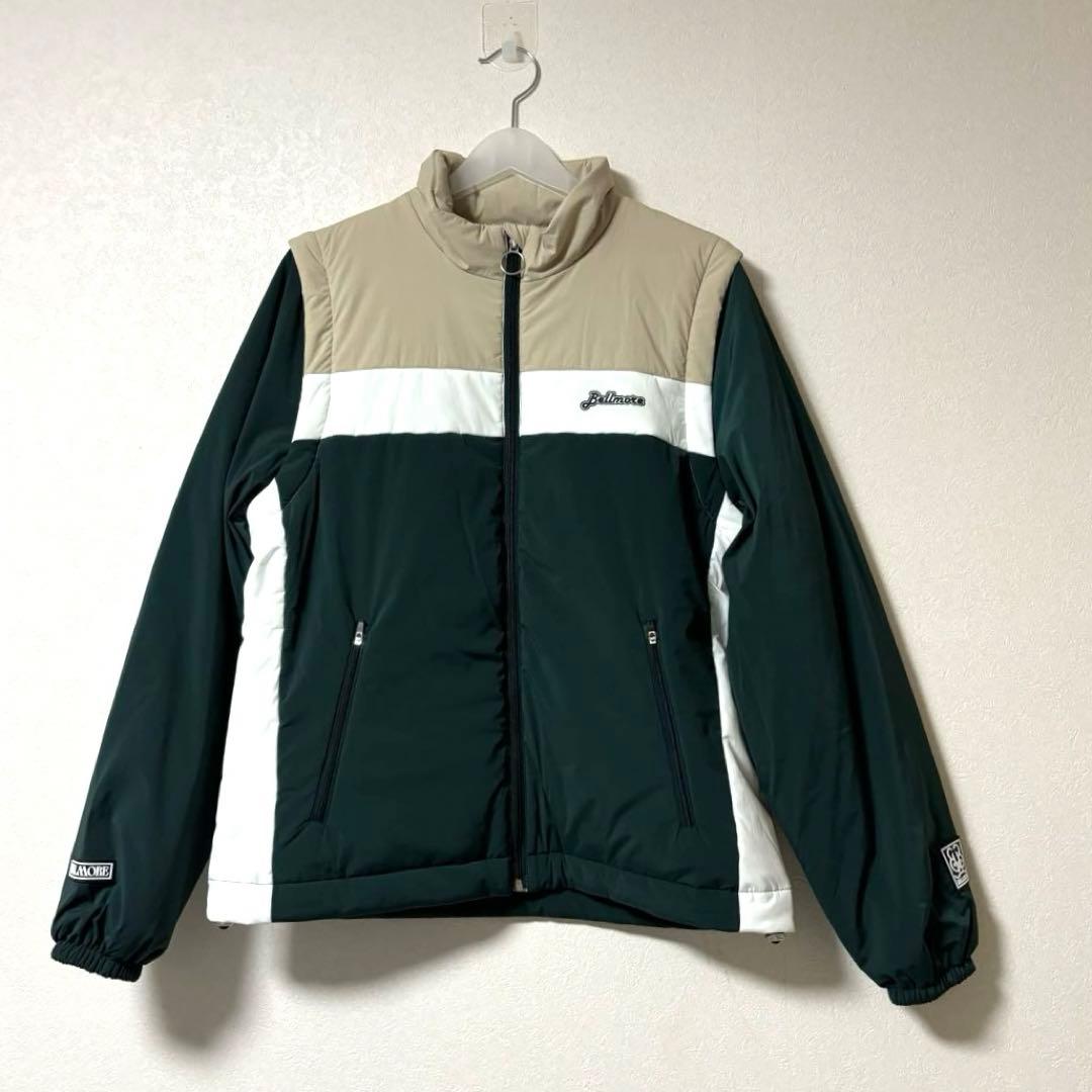 BELLMORE ベルモア　中綿ジャケット　ベスト　2way ゴルフ　M