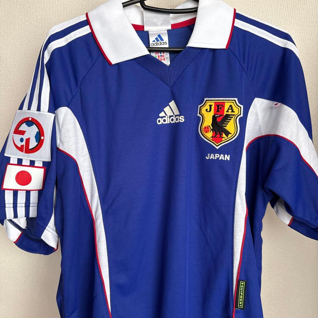 adidas サッカー日本代表ユニホーム 2000年　アジアカップ優勝