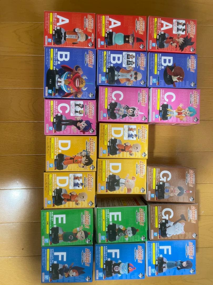 ドラゴンボール アセンブルコレクションセット　一番くじ