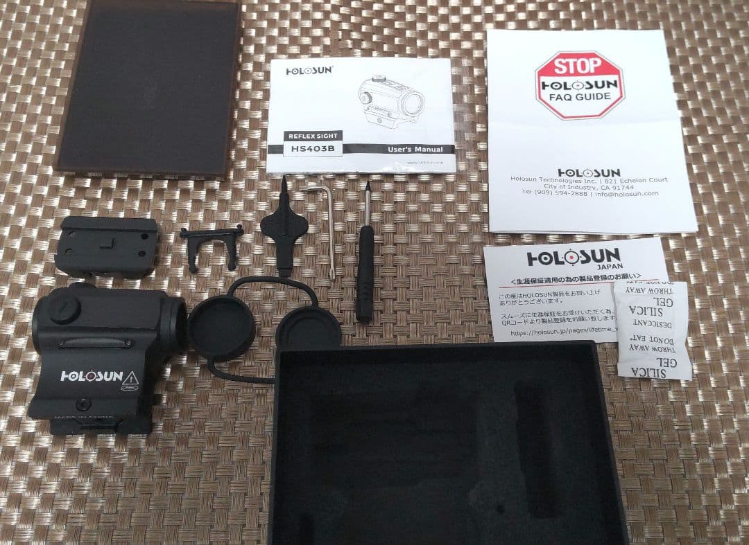 HOLOSUN HS403B ドットサイト