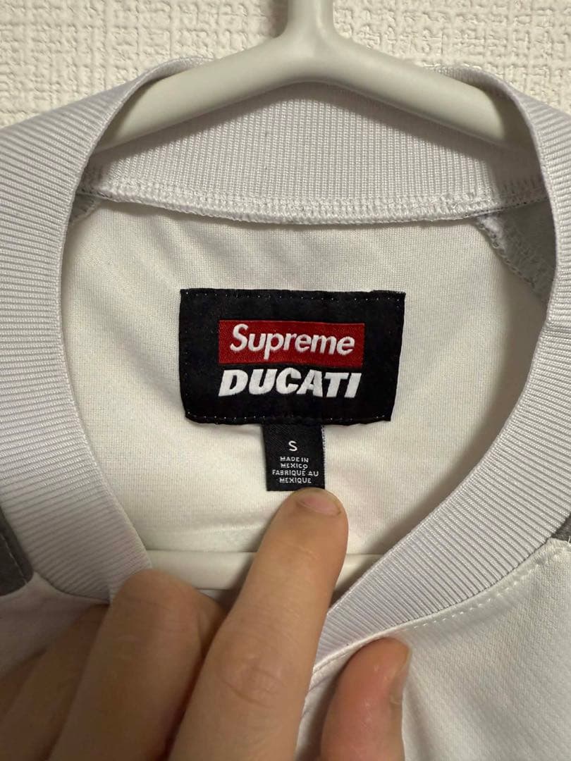 ウェア Supreme x Ducati Soccer Jersey White