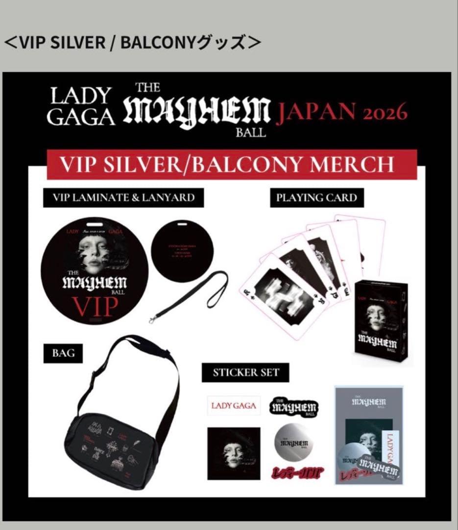 Lady Gaga レディ・ガガ VIPグッズセット×2