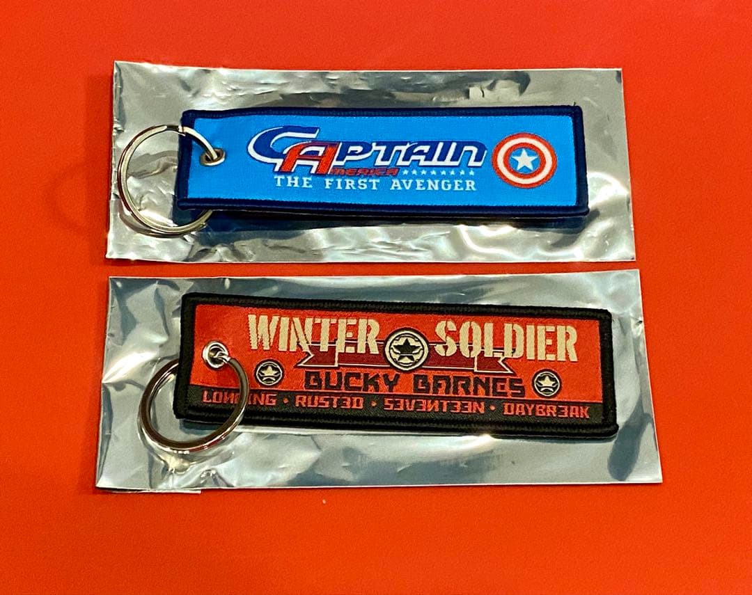 マーベル フライトタグ キャプテンアメリカ ウィンターソルジャー 2点セット